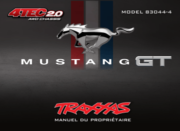 Traxxas Ford Mustang Manuel utilisateur | Fixfr