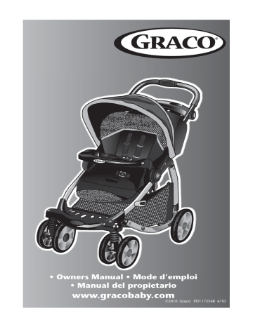 Graco PD117254B Stroller Manuel utilisateur | Fixfr