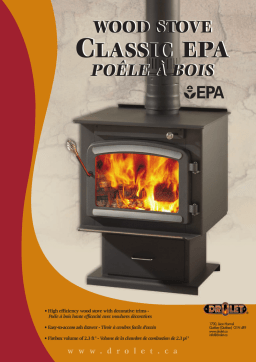 Drolet DB03080 Stove Manuel utilisateur