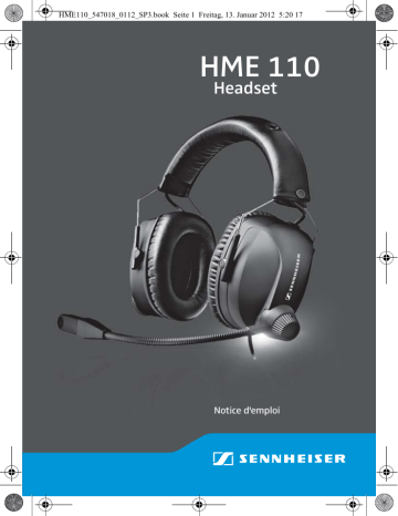 Sennheiser HME 110 Headphones Manuel utilisateur | Fixfr