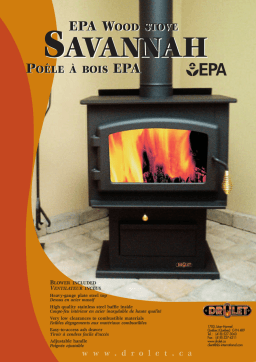 Drolet DB03020 Stove Manuel utilisateur