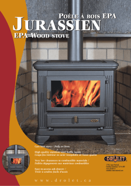 Drolet AC02080 Stove Manuel utilisateur