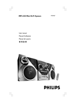 Philips FWM37 Car Stereo System Manuel utilisateur