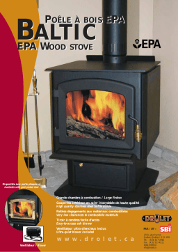 Drolet DB03040 Stove Manuel utilisateur