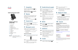 Cisco Unified SIP Phone 3900 Series Manuel utilisateur