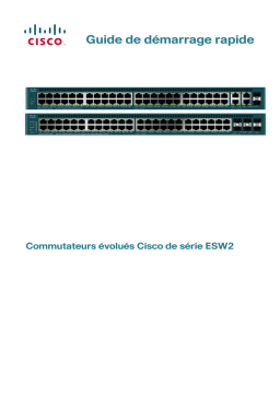 Cisco ESW2-550X-48 Advanced Managed Switch  Guide de démarrage rapide