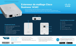 Cisco Business 143ACM Mesh Extender  Guide de démarrage rapide