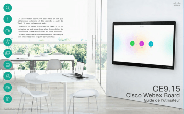 Webex Board 70S  | Webex Board 85S  | Mode d'emploi | Cisco Webex Board 55S  Manuel utilisateur | Fixfr