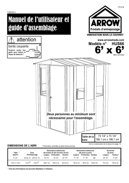 Spacemaker HUS66 HS65 Manuel utilisateur