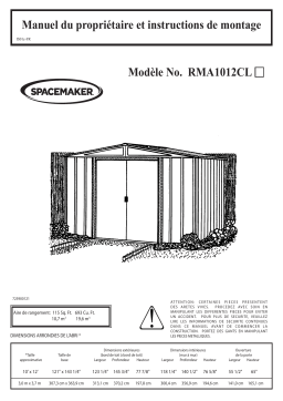 Spacemaker RMA1012CL Manuel utilisateur