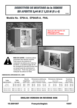 Spacemaker P84D Manuel utilisateur