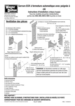 Arrow Storage Products VT Locking Handle Manuel utilisateur