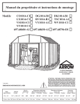 Arrow Storage Products DG1014 Manuel utilisateur