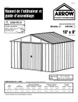 Arrow Storage Products CM108 Manuel utilisateur