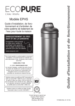 ECOPURE EPHS Hybrid Water Conditioner Manuel du propriétaire