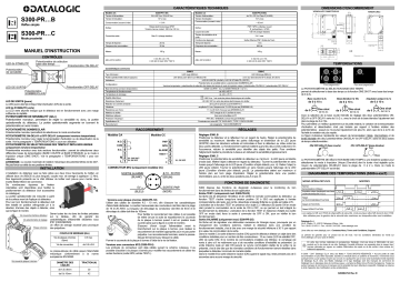 Datalogic S300 Manuel du propriétaire | Fixfr