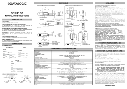 Datalogic S3 Manuel du propriétaire