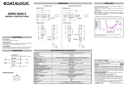 Datalogic SDS5 / SDS10 Manuel du propriétaire