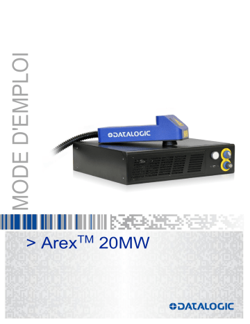 Datalogic AREX Laser Marking System Manuel du propriétaire | Fixfr