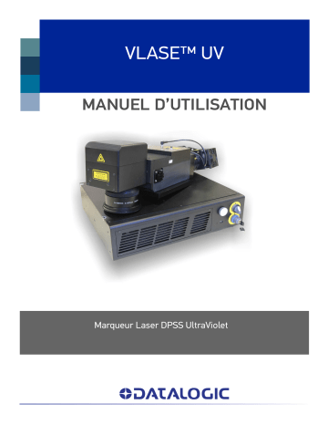 Datalogic VLASE Laser Marking System Manuel utilisateur | Fixfr