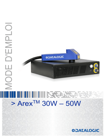 Datalogic AREX Laser Marking System Manuel du propriétaire | Fixfr