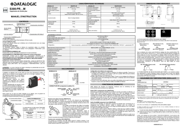 Datalogic S300 Manuel du propriétaire | Fixfr
