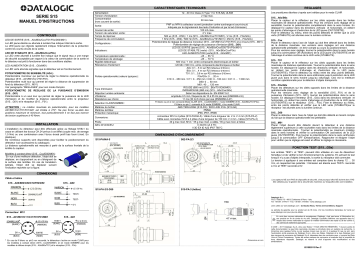 Datalogic S15 Manuel du propriétaire | Fixfr