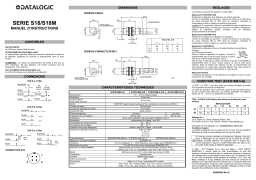 Datalogic S18 Manuel du propriétaire