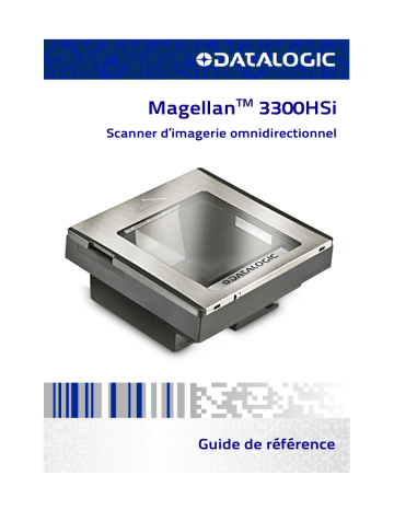 Datalogic Magellan 3300HSi Single Plane Scanner Guide de référence | Fixfr