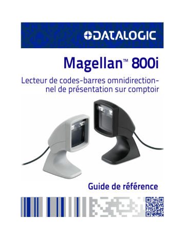 Datalogic Magellan 800i Presentation Scanner Guide de référence | Fixfr