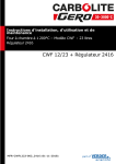 Carbolite Gero CWF 12/23 with 2416 Controller Mode d'emploi