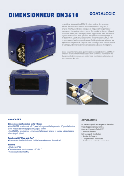 Datalogic DM3610 Fiche technique