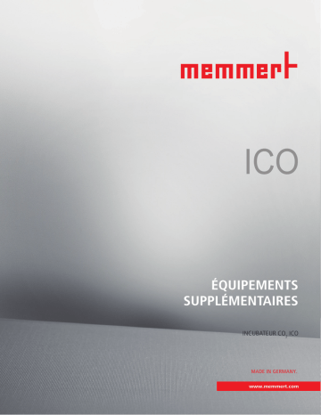 Memmert Additional accessories ICO Manuel utilisateur | Fixfr