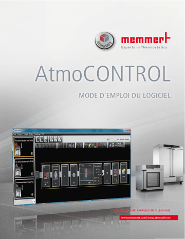 Memmert AtmoCONTROL Manuel utilisateur | Fixfr