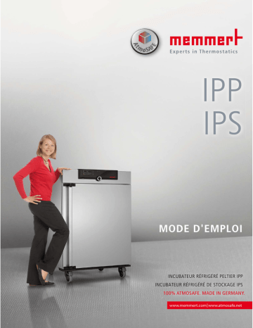 Memmert IPP / IPS Manuel utilisateur | Fixfr