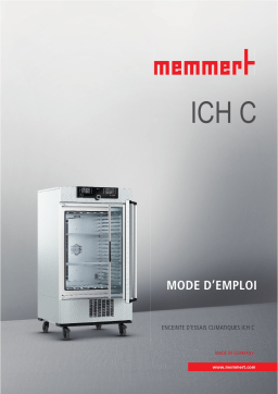 Memmert ICH-C Manuel utilisateur