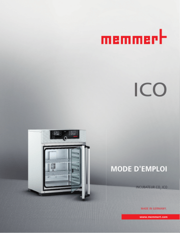 Memmert ICO Manuel utilisateur | Fixfr