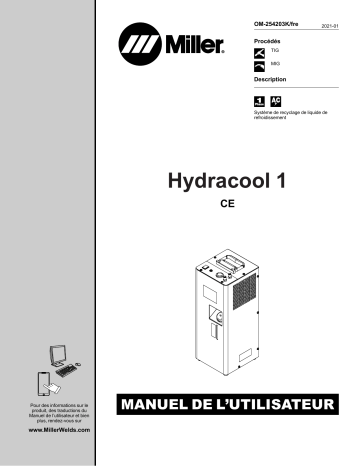 MK522004D | Miller HYDRACOOL 1 CE Manuel du propriétaire | Fixfr