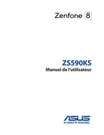 Zenfone 8 | Asus ZS-590KS Manuel utilisateur | Fixfr
