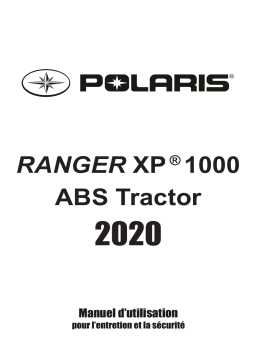 Ranger XP 1000 EPS ABS 2020 Manuel du propriétaire