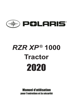 RZR Side-by-side RZR 64" XP 1000 EPS 2020 Manuel du propriétaire