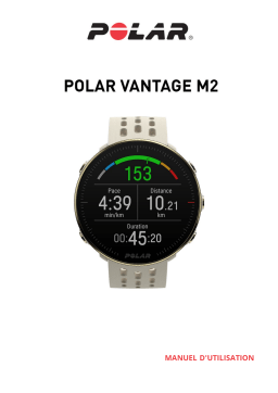 Polar Vantage M2 Manuel utilisateur