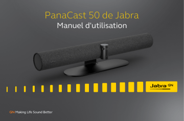 PanaCast 50 - Grey | PanaCast 50 - Black | Jabra PanaCast 50 Manuel utilisateur | Fixfr