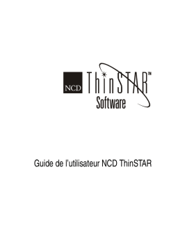 NCD ThinSTAR 400 Mode d'emploi