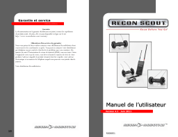 ReconRobotics Recon Scout Manuel utilisateur