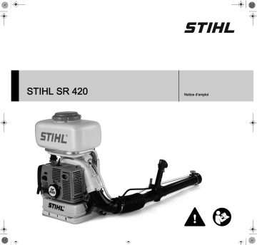 STIHL SR 420 Manuel utilisateur | Fixfr
