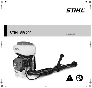STIHL SR 200 Manuel utilisateur | Fixfr