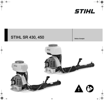 STIHL SR 430, 450 Manuel utilisateur | Fixfr