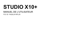 Blu Studio X10L Manuel du propriétaire