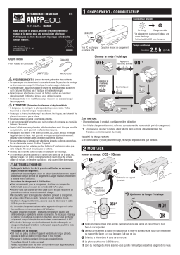 Cateye AMPP200 [HL-EL042RC] Headlight Manuel utilisateur